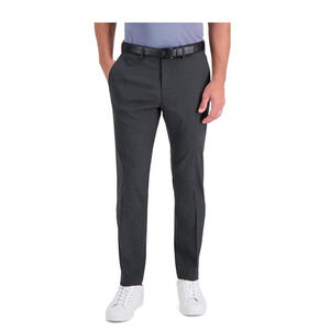 Kenneth Cole Reaction Men's Flat Front Dress Pant Size 32 X 30 Gray
